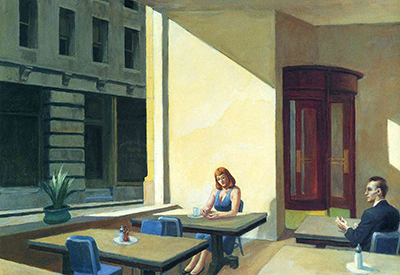 Sunlights in Cafeteria Edward Hopper